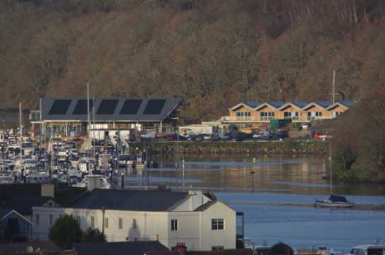 20 December 2022 - 15:15:26
Noss-on-Dart marina has been promising that their new receptioon building (the big one on the left with five huge solar panels) will be open by Christmas. The scaffolding has been coming down so fingers crossed things are going to plan.
---------------
Noss on Dart Marina progress
